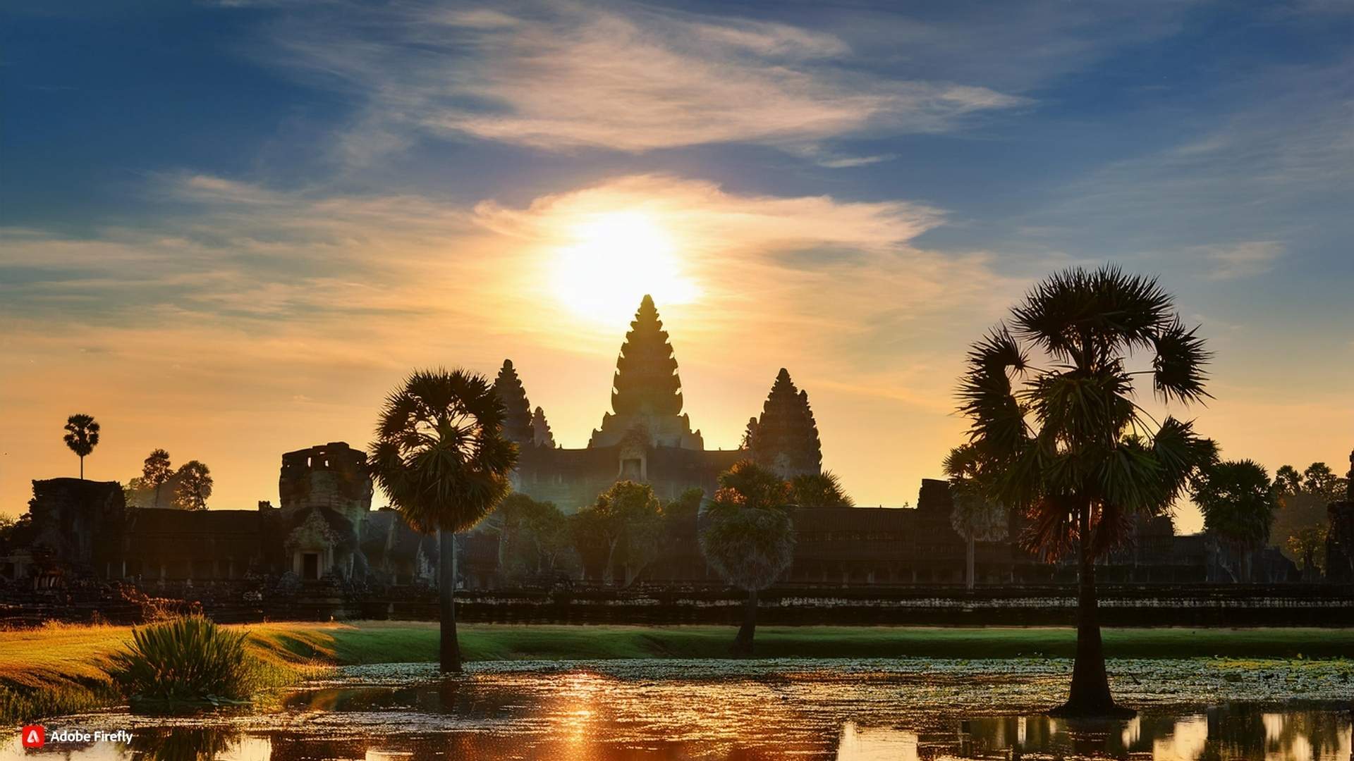 Équinoxe à Angkor Wat