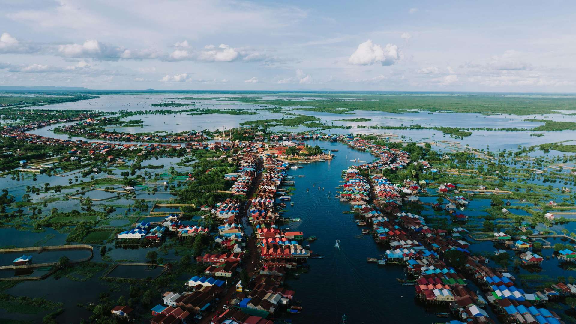 Une autre vie dans les villages flottants de Tonlé Sap